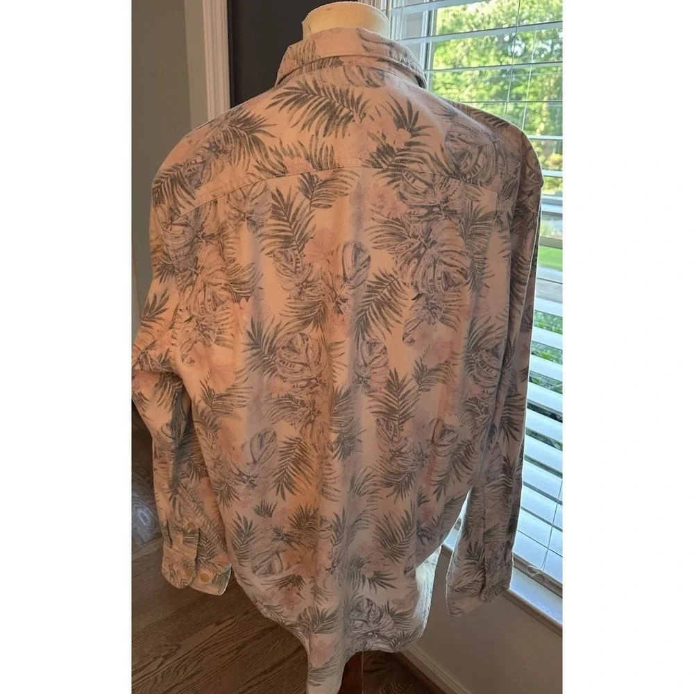 Tommy Bahama Mens Palm Button Up Shirt SZ XL - Picture 3 of 11